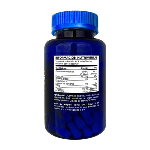 L Carnitina + Vitamina C