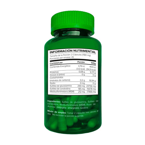 Glucosamina + Condroitina + MSM