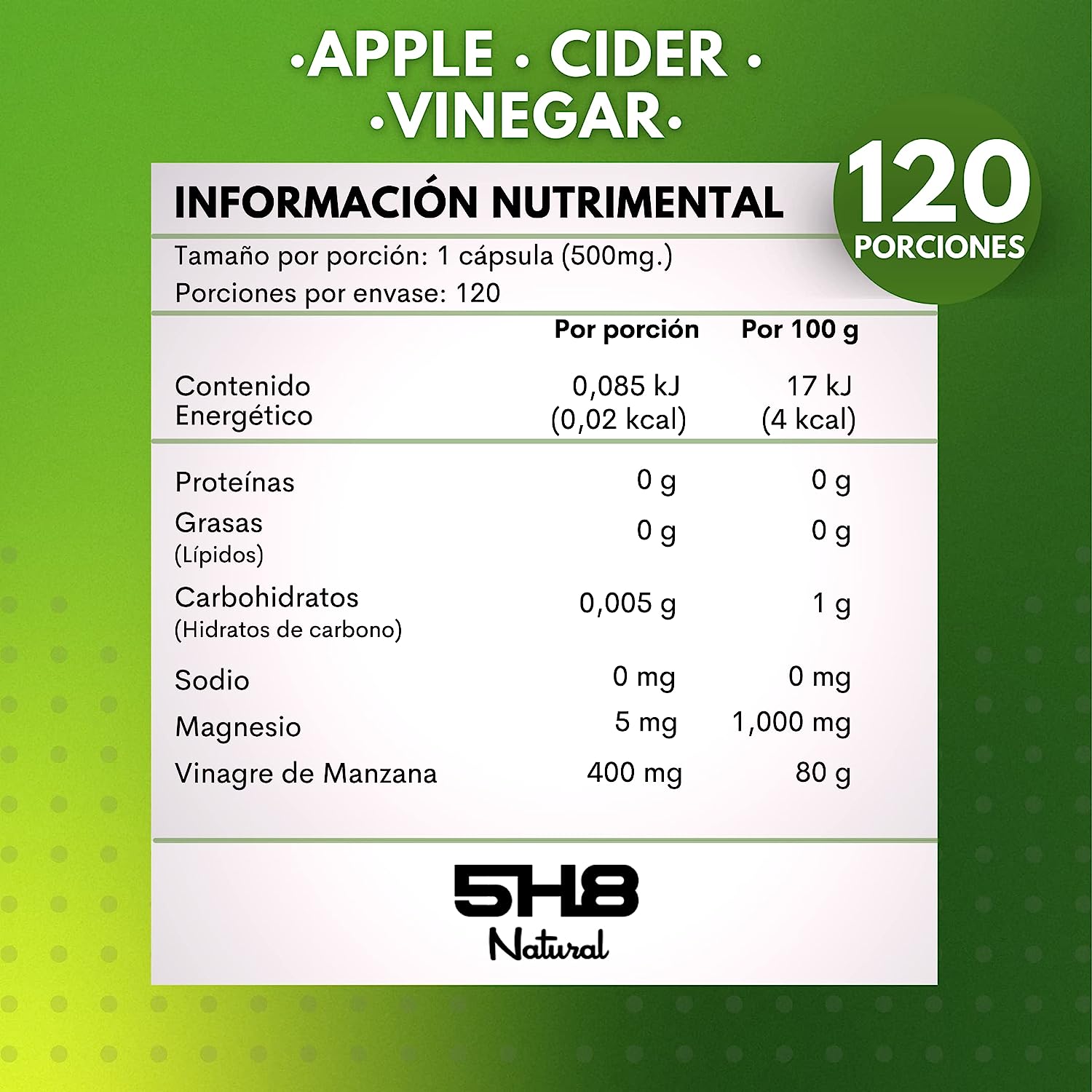 APPLE CIDER VINEGAR